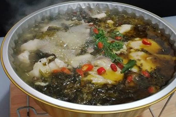 Pickled fish pre-prepared food aluminum foil lunch box