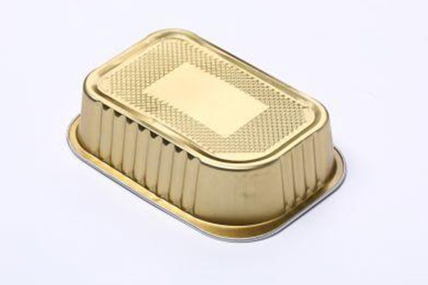Aluminum foil lunch box packaging for steamed pork with rice flour