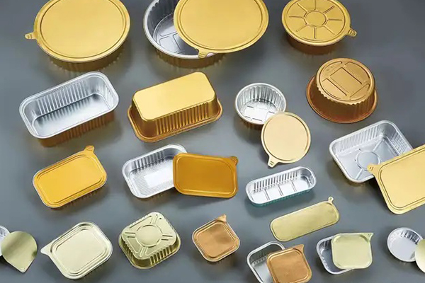 What is aluminum foil lunch box made of?