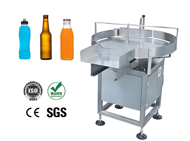 Bottle unscrambler for filling production line