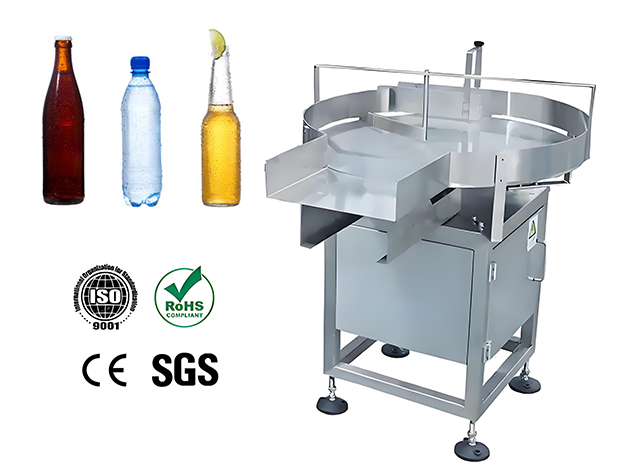 Bottle unscrambler for filling production line