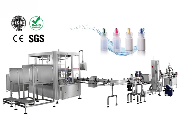 Bottle Liquid Filler Filling Machine Automatic Production Line Equipment